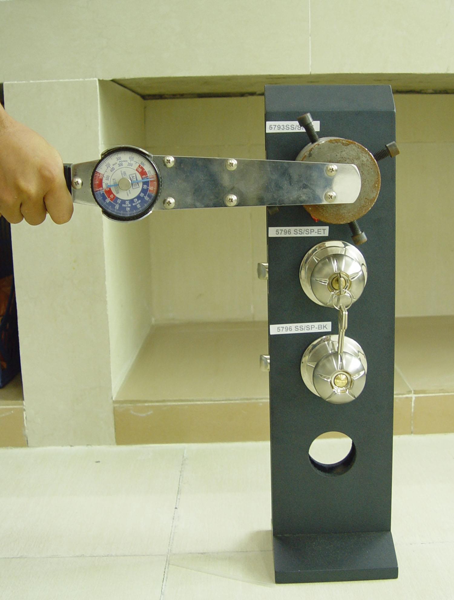 大門鎖扭距（jù）測試