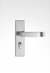 不鏽鋼麵板執手房門鎖（suǒ） 28ST03