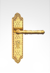 古典小麵板執手鎖 2913