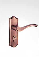 現代簡約小麵板執手門（mén）鎖 2822